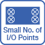 Small No. of I/O Points
