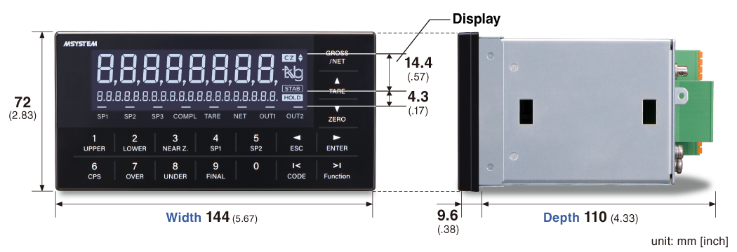 Weighing Indicator W100 Series