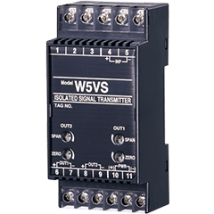 絶縁2出力端子台形信号変換器W5･UNITシリーズ