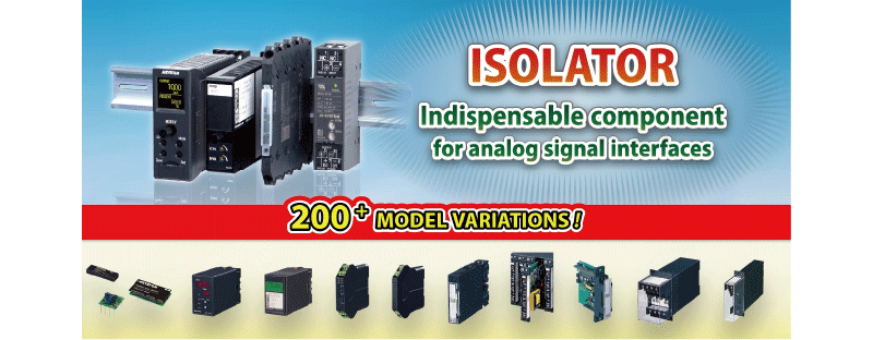 Isolators are an indispensable component for analog signal interfaces.